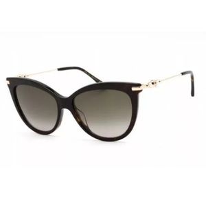 NWT [Jimmy Choo] TINSLEY Women’s Sunglasses HAVANA with Case